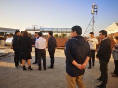 南沙区管委会副主任视察我司承建的VOCs项目